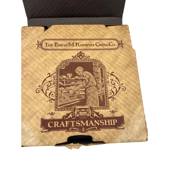 1985 Knowles Norman Rockwell Plate Family's Full Measure 8.5" Bradex 84-R70-7.3 - Picture 6 of 6